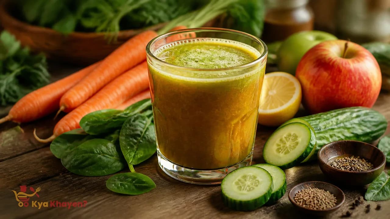 Vegetable Juice (Carrot, Spinach, Cucumber, Apple)
